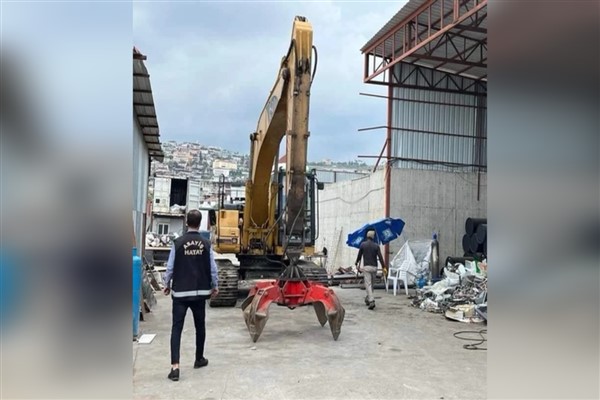 Hatay’da hurdacılar denetlendi