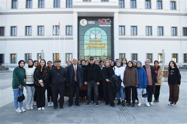Malatya Kent Konseyi Kadın ve Gençlik Meclisi Üyeleri yatırımları inceledi
