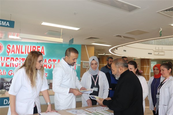 Harran Üniversitesi Hastanesi’nde diyabet hastalığına dikkat çekildi