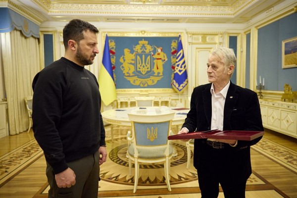 Zelenski, Kırım Tatarları lider Cemilev ile görüştü