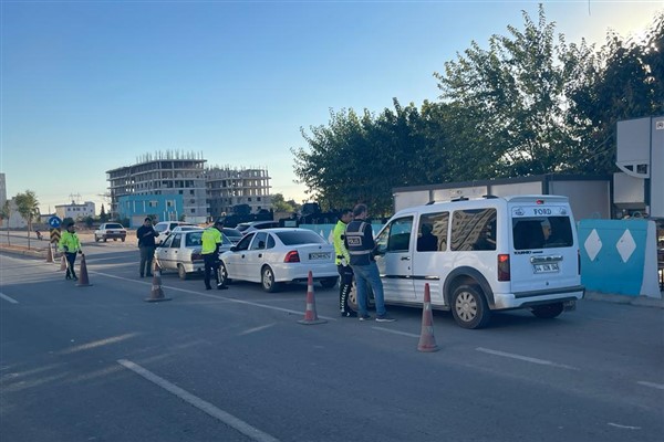 Şanlıurfa’da asayiş ve trafik uygulaması