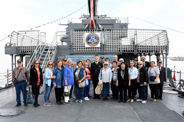 Şehit yakınları ve gaziler Müze Gemiler Müdürlüğünü ziyaret etti