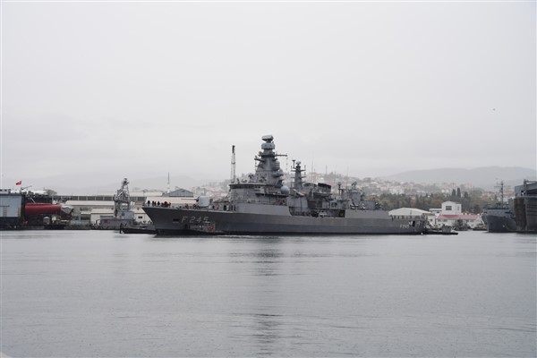 TCG Oruçreis modernizasyonu sonrası ilk kontrol seyrini gerçekleştirdi