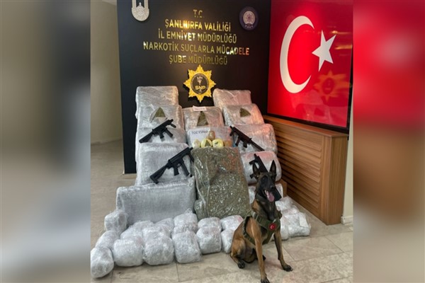 Şanlıurfa’da uyuşturucu operasyonu