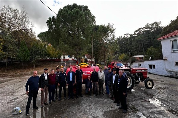 Muğla Büyükşehir, yangın tankeri dağıtımını sürdürüyor