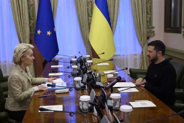 Zelenski, Avrupa Komisyonu Başkanı Leyen ile görüştü