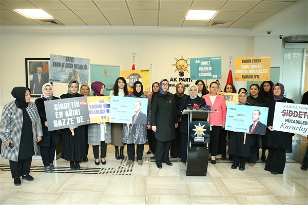 AK Parti’den kadına yönelik şiddetle mücadele açıklaması
