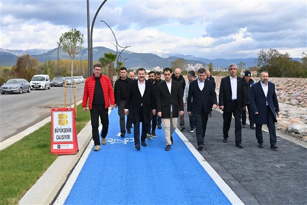 Başkan Yılmaz: “Uluslararası standartlarda konforlu bir yol yaptık”
