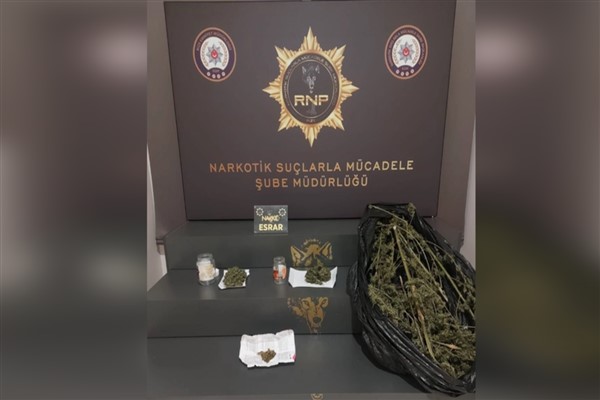 Rize’de uyuşturucu operasyonu