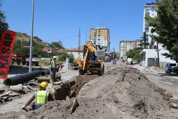 KASKİ, Esentepe Mahallesi’nde şebeke hatlarını yeniledi