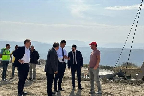 Kaymakam Sert, Altınözü Devlet Hastanesi’nin yapım çalışmalarını inceledi