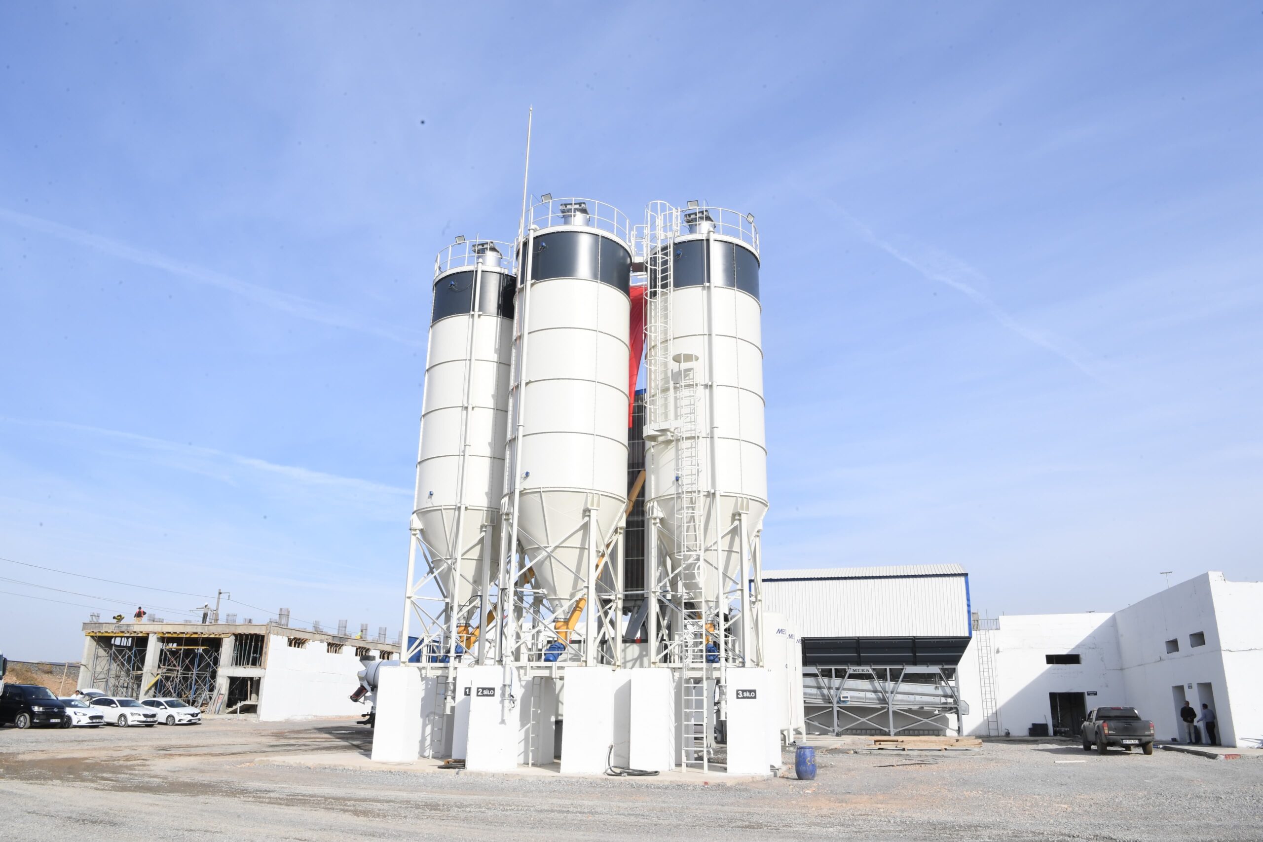 MESTON beton üretim santrali faaliyete başladı