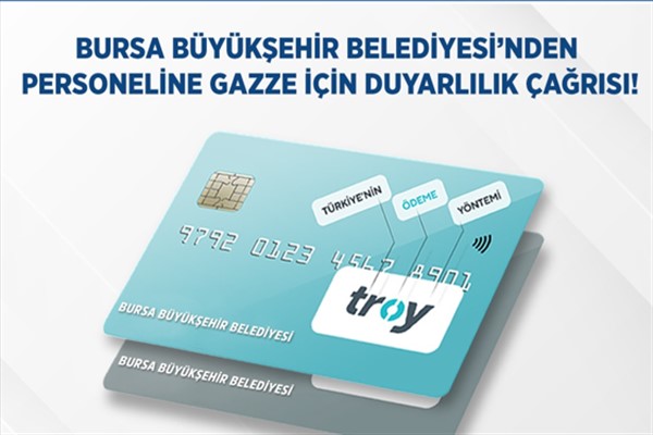 Bursa Büyükşehir’den Troy kart hamlesi