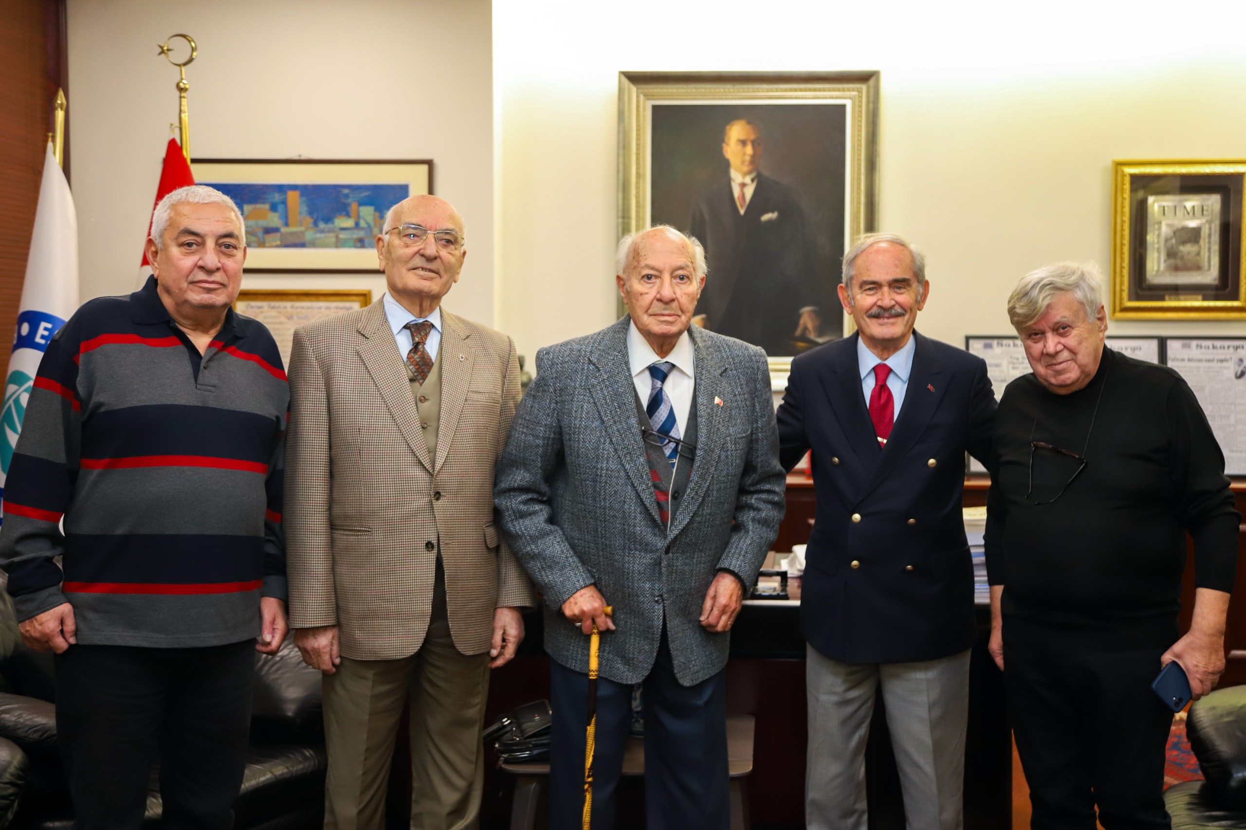 Başkan Büyükerşen’e ziyaretler devam ediyor