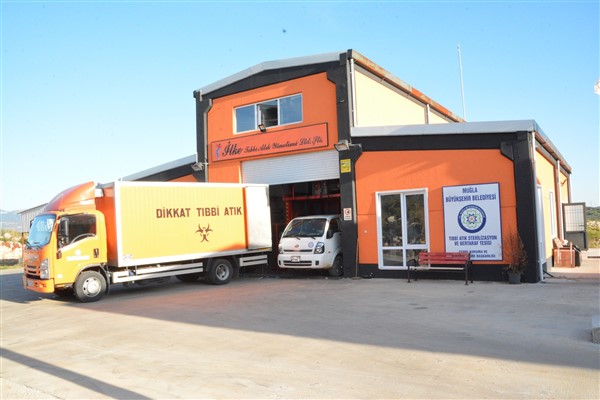 Muğla’da 7 bin 900 ton tıbbi atık evsel atığa dönüştü