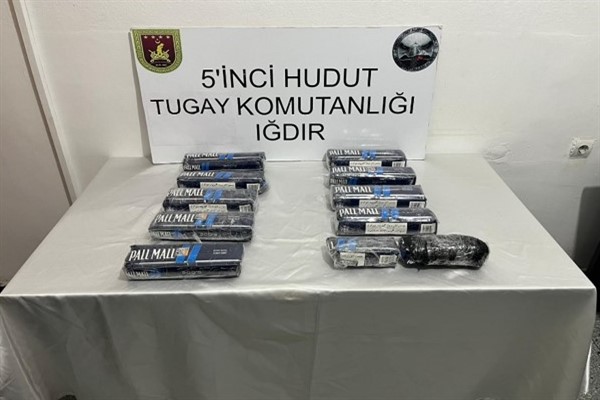 Iğdır hudut hattında 10 kilo 232 gram metamfetamin ele geçirildi