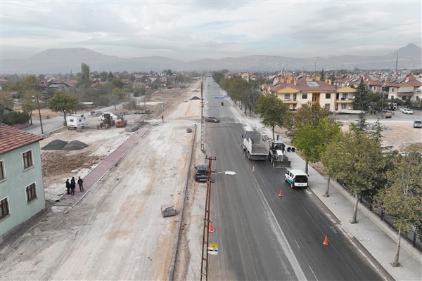 Başkan Altay: “Necmettin Erbakan Caddesi çok önemli bir bağlantı yolu olacak”