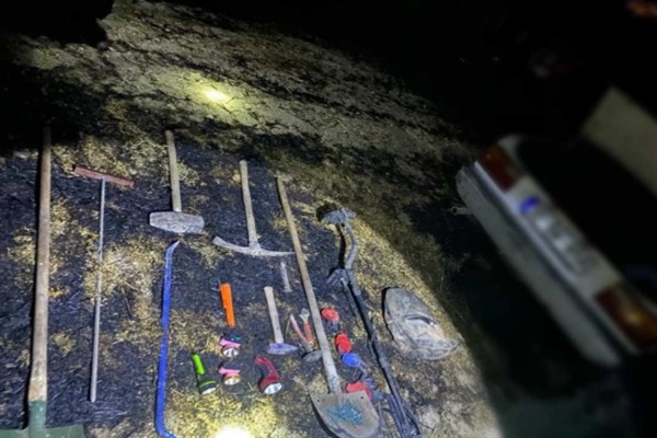 Afyonkarahisar’da kaçak kazı operasyonu