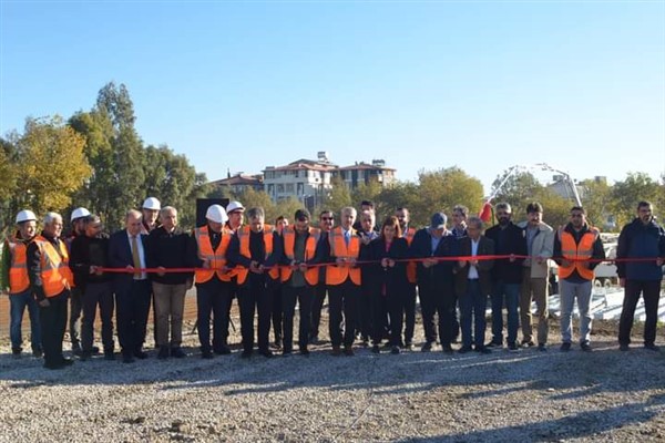 Merkezi Derslik binasının temel atma töreni gerçekleştirildi