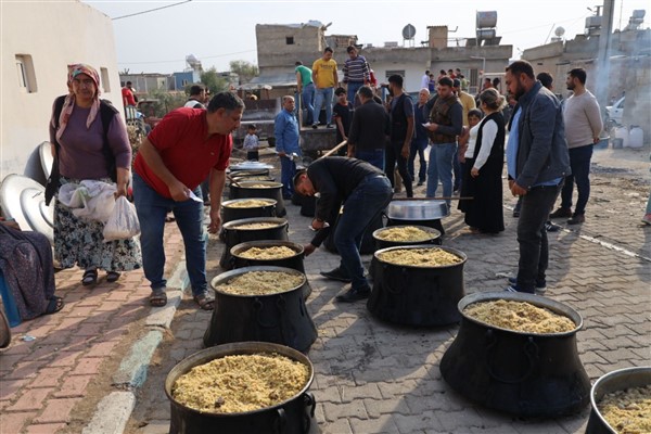 Kısas’ta geleneksel Şah Muhammed Lokması yapıldı