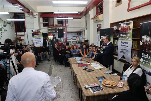 Başkanla Akşam Çayı’nın ilk durağı Veliefendi Mahallesi oldu