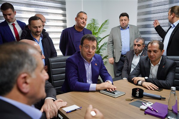 İmamoğlu’ndan oda başkanlarına: “Bu zor zamanı birlikte atlatacağız”