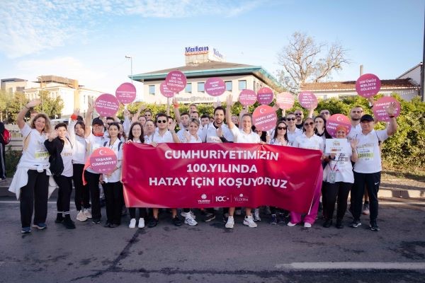 YILDIRIM Vakfı gönüllülerinden Hatay 100. Yıl Köyü’ne 1 milyon 300 bin TL bağış