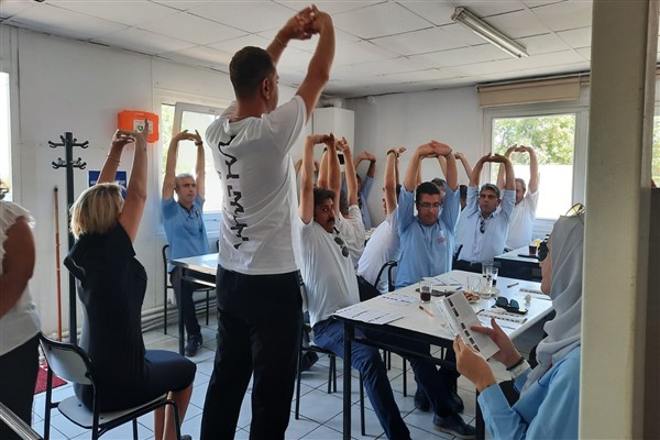 EGO personeline stres yönetimi eğitimi verildi