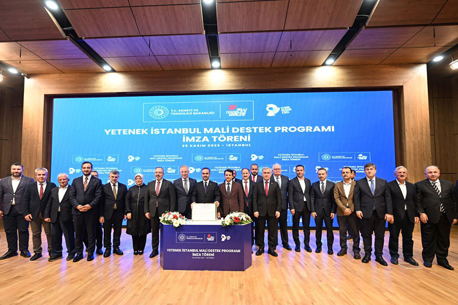 YETENEK İSTANBUL MALİ DESTEK PROGRAMI’NDA İMZALAR ATILDI