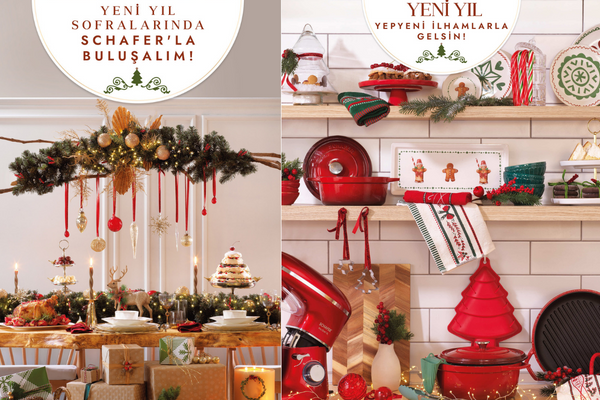 Schafer’la ilham veren yılbaşı sofraları