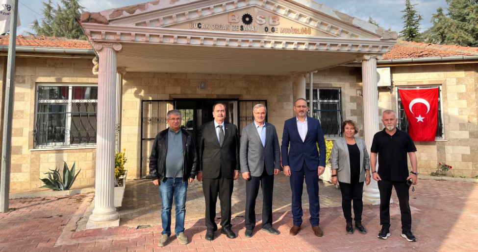 BAŞKAN KÜTÜKCÜ, BUCAK OSB’Yİ ZİYARET ETTİ