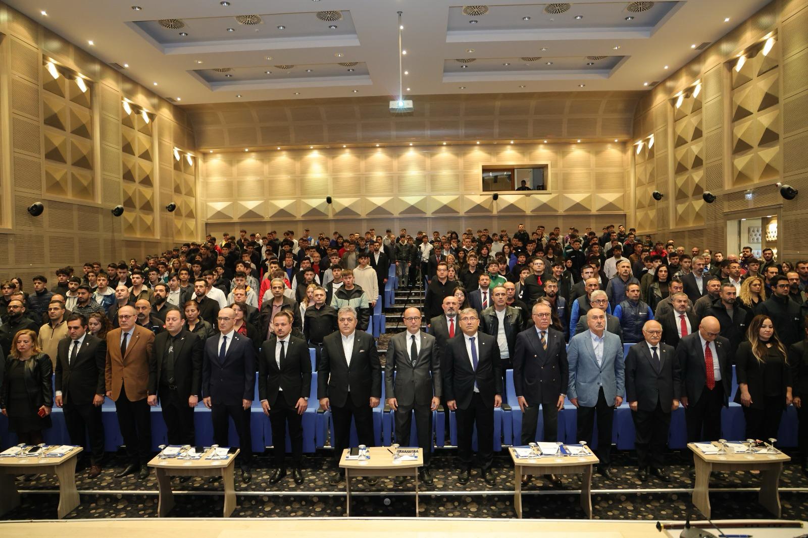 BAŞKENT OSB GENÇLER İLE ANMA TÖRENİ DÜZENLEDİ