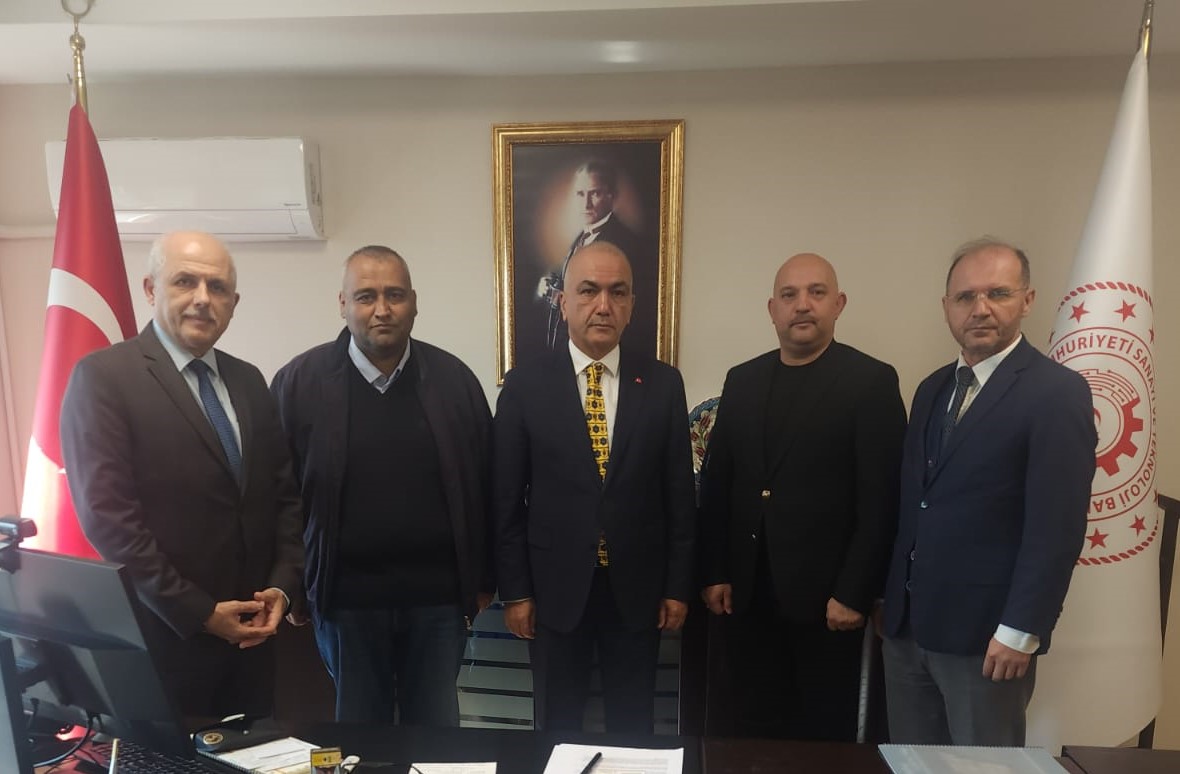 ENDÜSTRİ 4.0 DİJİTAL DÖNÜŞÜM DERNEĞİ ANKARA SANAYİ İL MÜDÜRÜ MUHAMMED POLATI ZİYARET ETTİ