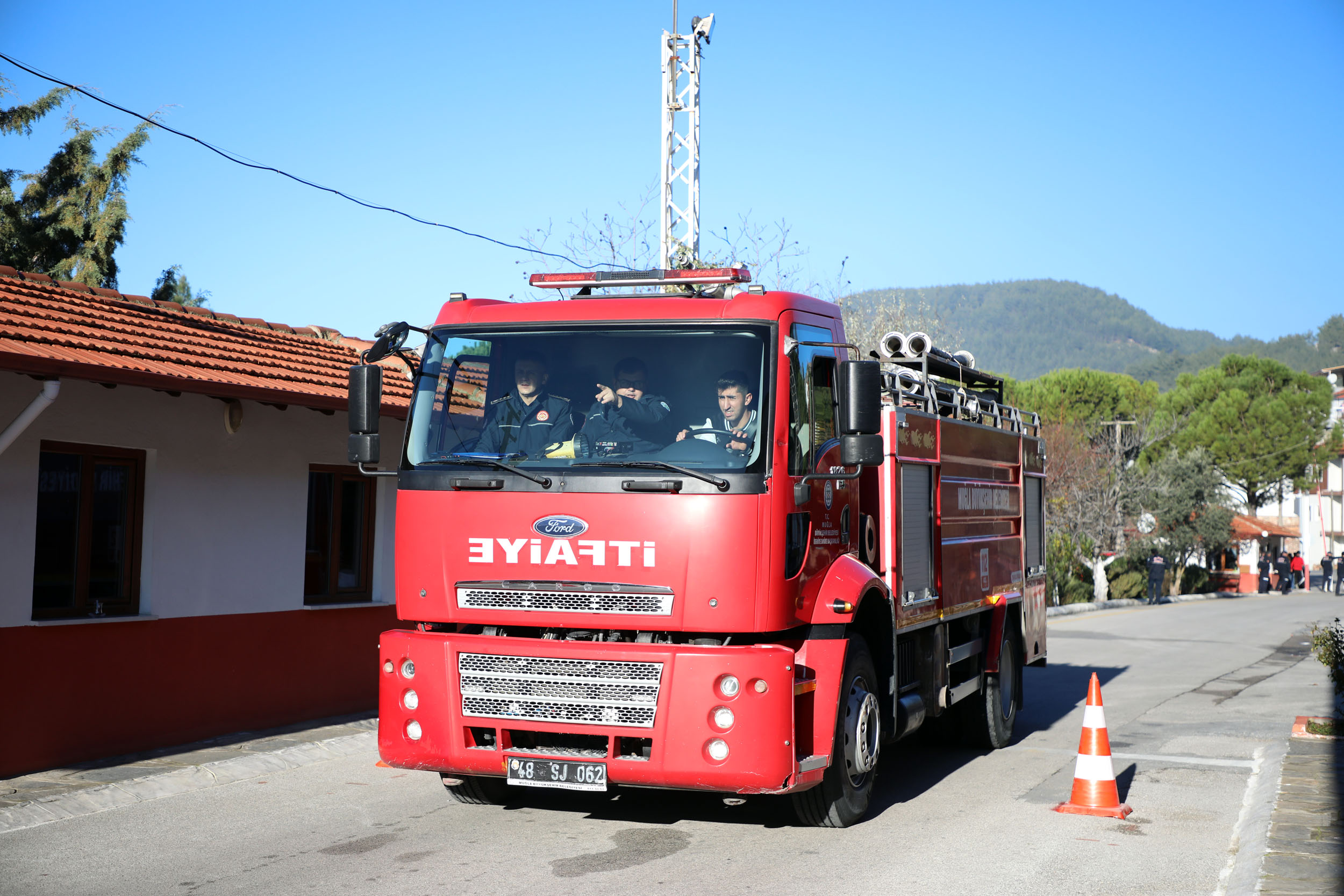 Muğla’da itfaiye memurları adaylarının sınavları başladı