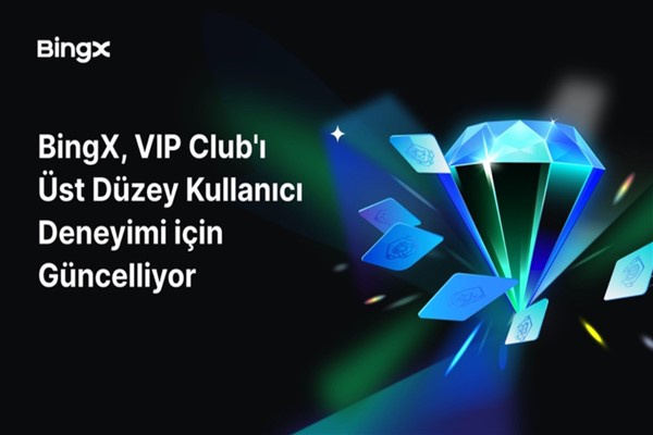 BingX, VIP Club’ı üst düzey kullanıcı deneyimi için güncelliyor