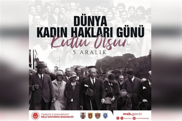 MSB, Dünya Kadın Hakları Günü’nü kutladı