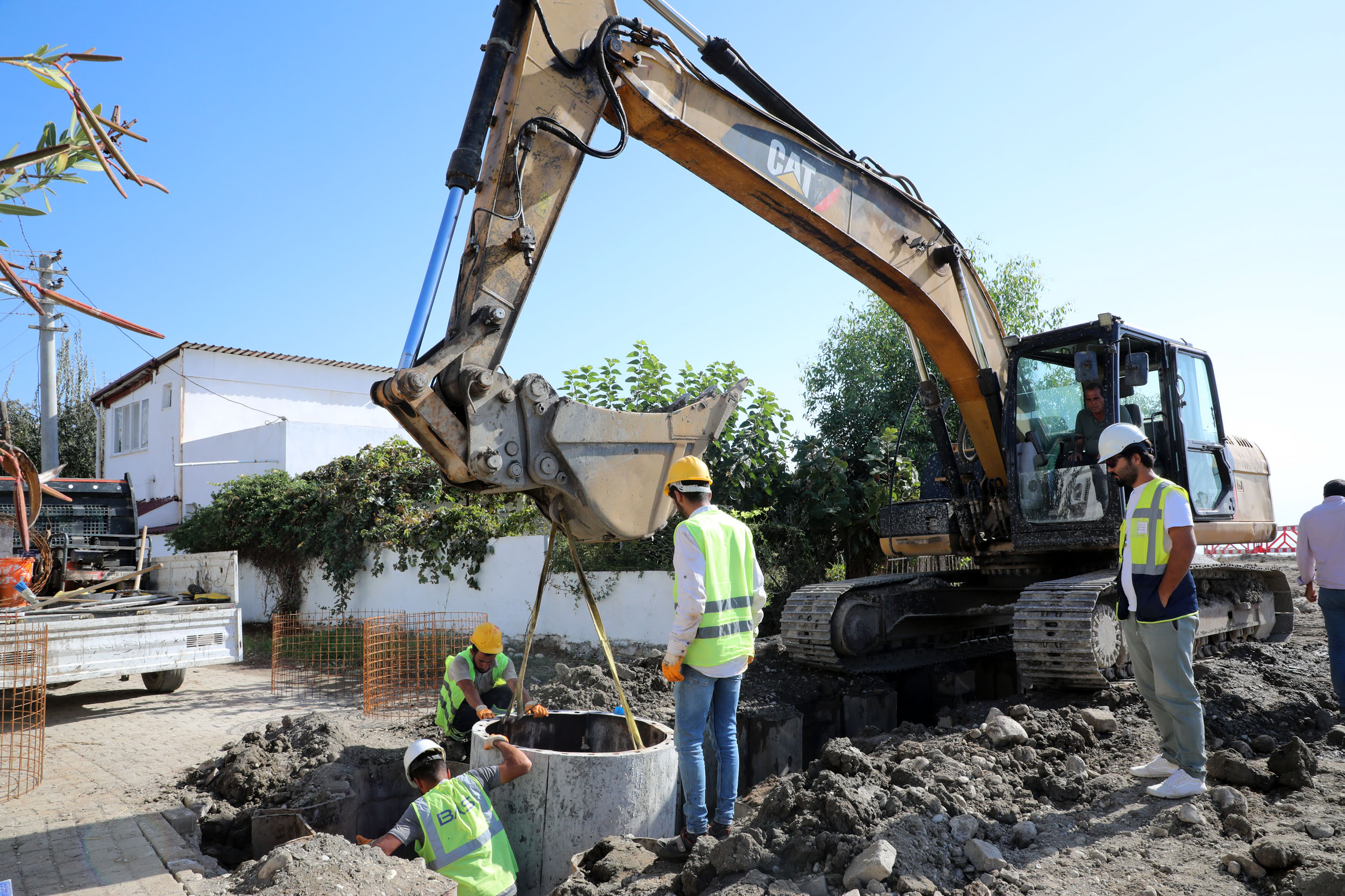 Muğla Ören’de kanalizasyon hattının yüzde 41’i tamamlandı