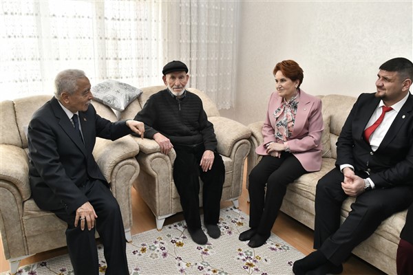 Akşener’den şehit ailesine ziyaret