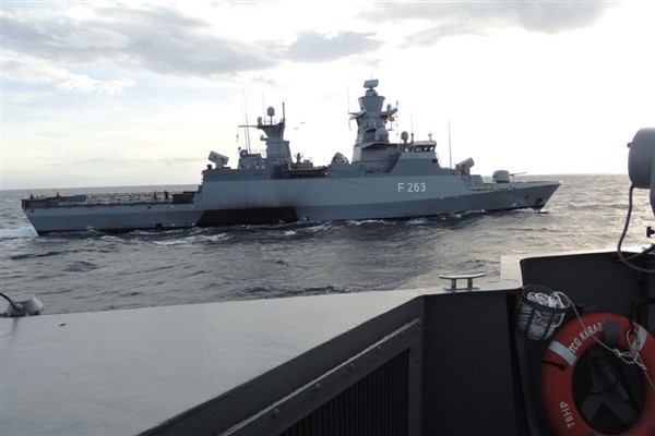 TCG Karabiga, FGS Oldenburg ile Ege Denizi’nde eğitim yaptı