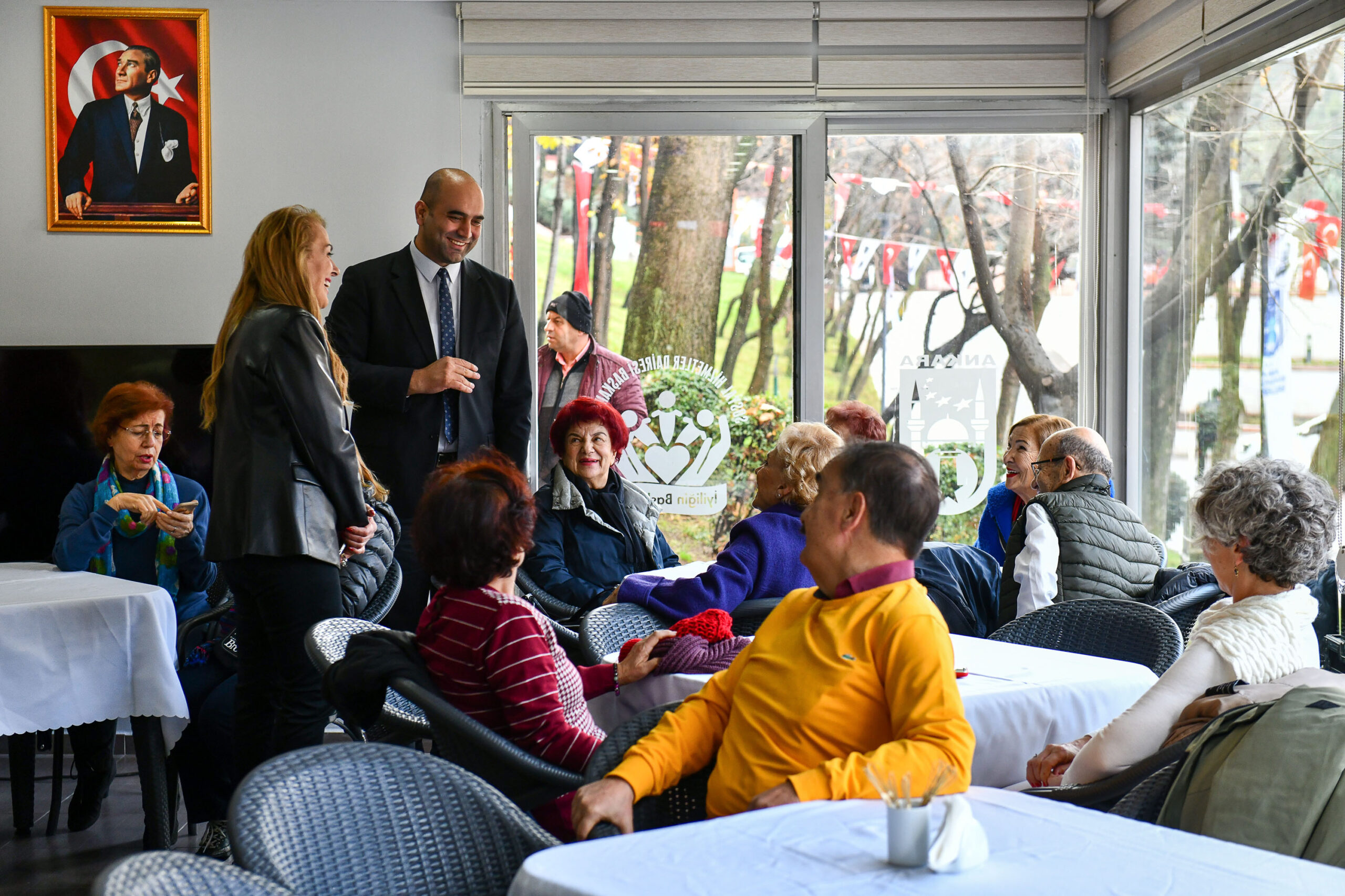 Ankara’da ‘Dikmen Yaşlılar Lokali’ açıldı