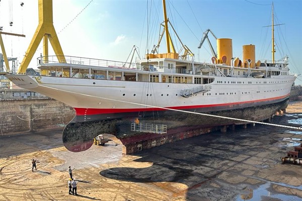 Savarona yatı, öğrencilerin deniz eğitimlerinde kullanılacak