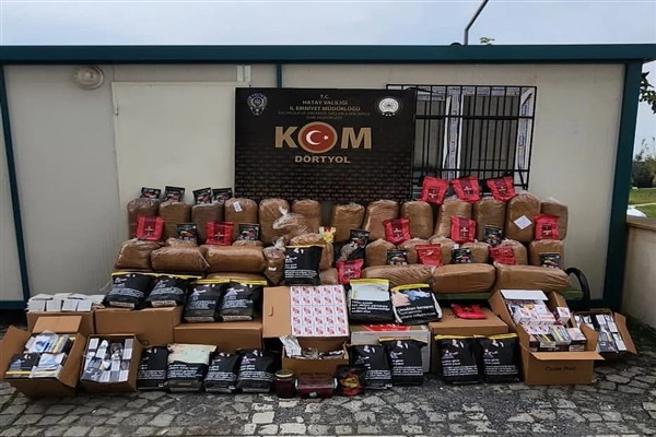 Hatay’da kaçakçılık operasyonu