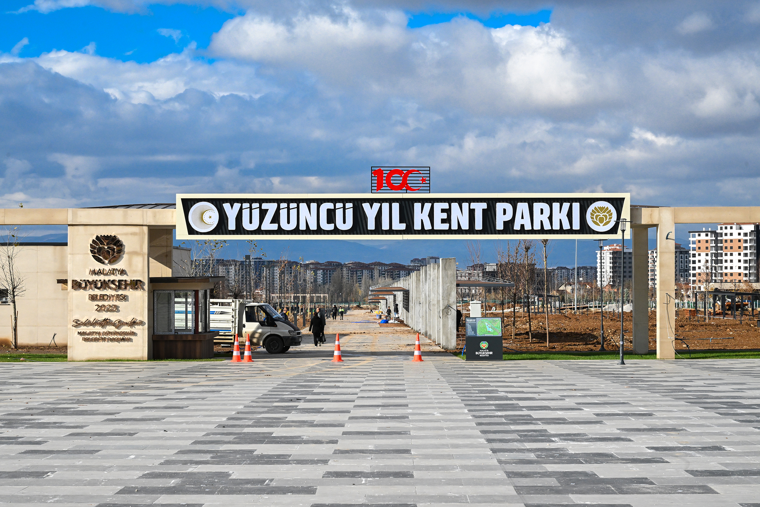 Malatya 100. Yıl Kent Parkı ziyaretçilerini ağırlayacak