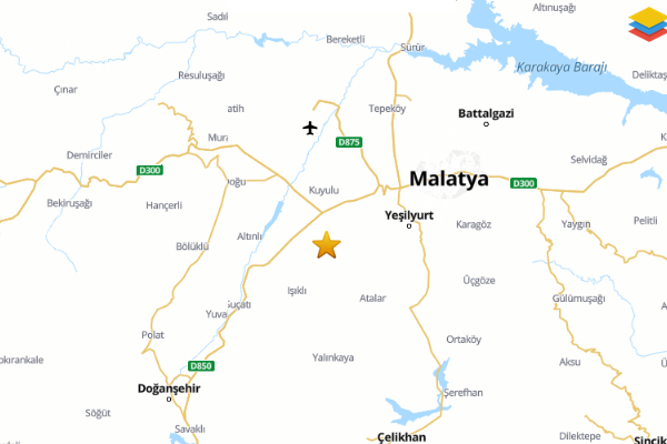 Malatya’da deprem