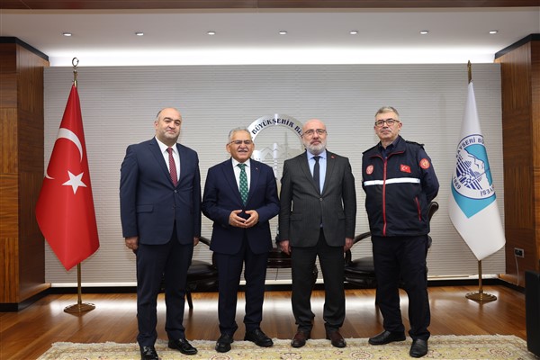 Kayseri Büyükşehir İtfaiyesi ile Kayseri Üniversitesi arasında iş birliği protokolü