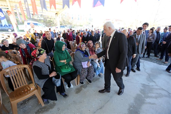 Büyükşehirden Seydikemerli kadın üreticilere kıl keçesi desteği