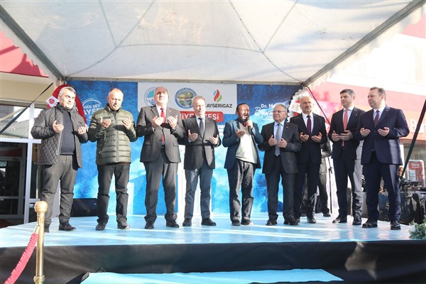 Başkan Büyükkılıç, Felahiye’de doğal gaz ateşini yaktı