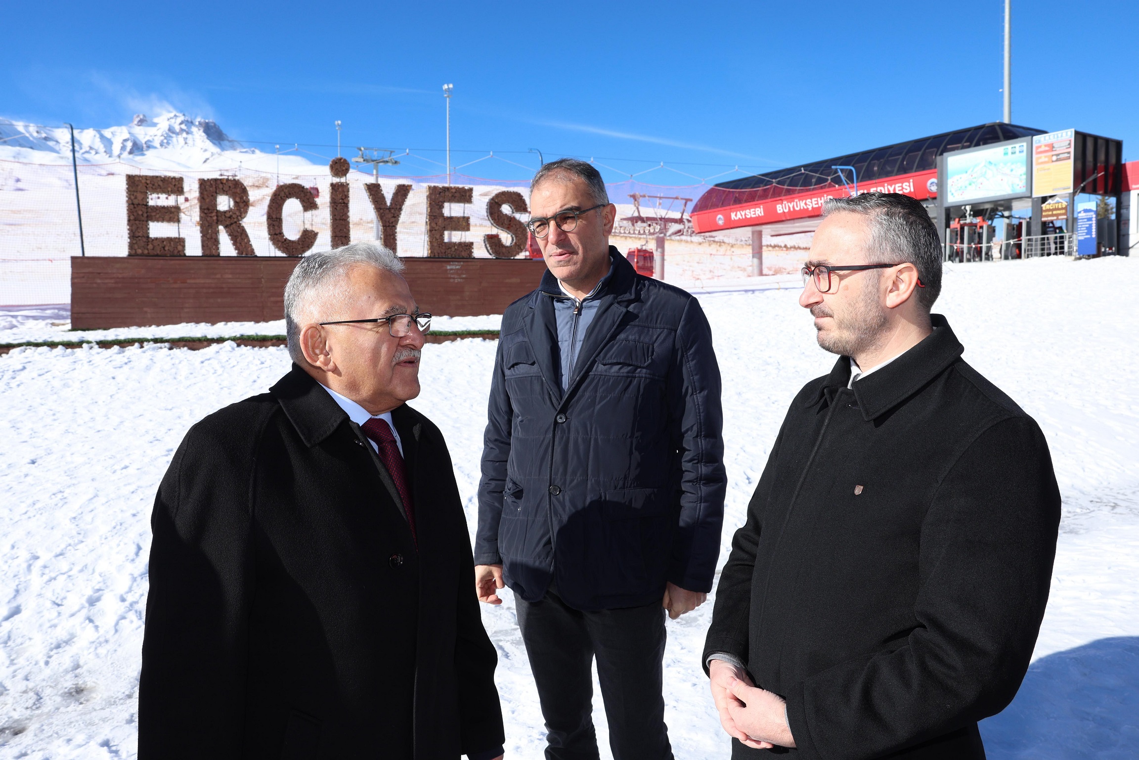 Başkan Büyükkılıç: “Erciyes dört mevsim hizmet verecek”