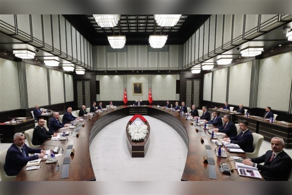 Cumhurbaşkanlığı Kabinesi toplandı