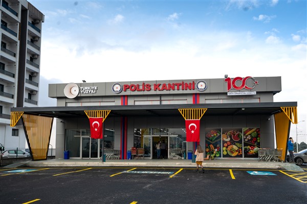 Malatya Büyükşehir Belediyesi tarafından yapılan Polis Kantini tamamlandı